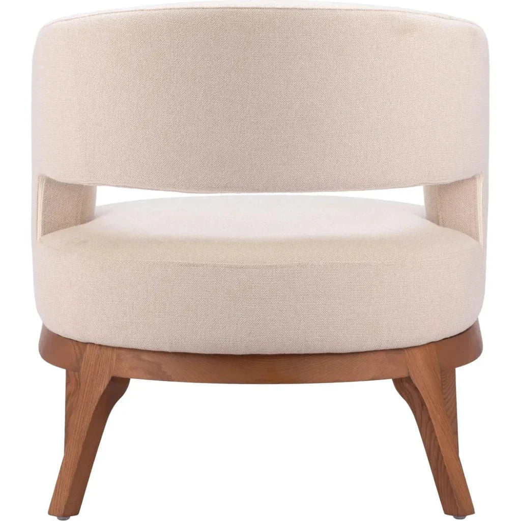 Penryn Beige Accent Chair With Arm