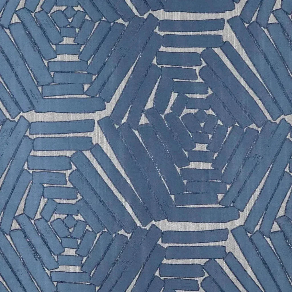 Percy Blue Blue Throw Pillow With Insert