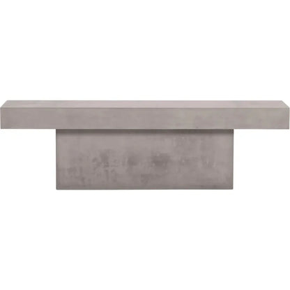 Perpetual Slate Gray Outdoor T-Bench