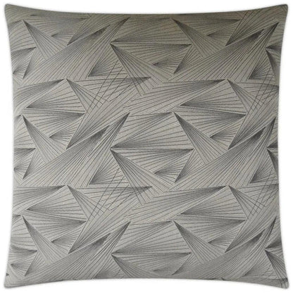 Perspective Grey Throw Pillow With Insert