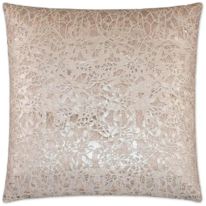 Piaget Light Pink Throw Pillow With Insert