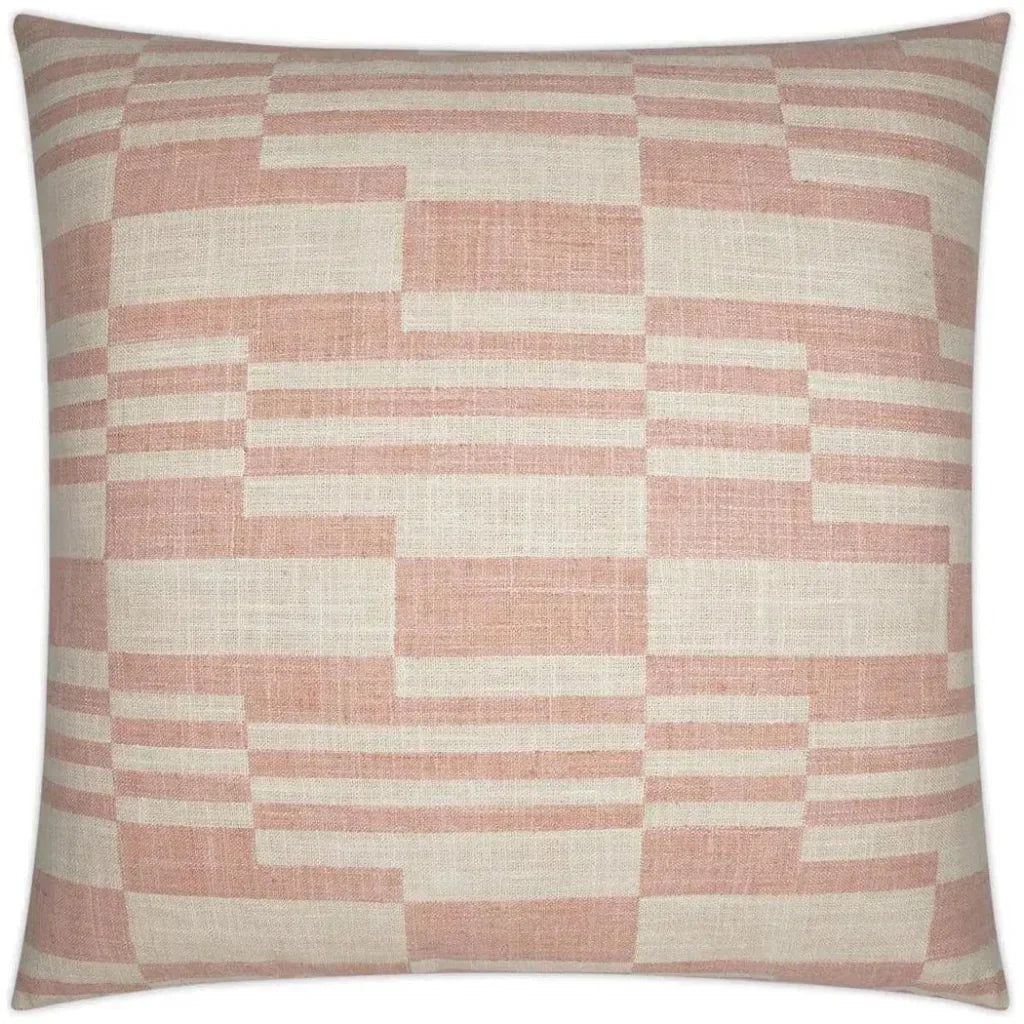 Piano Blush Pink Throw Pillow With Insert