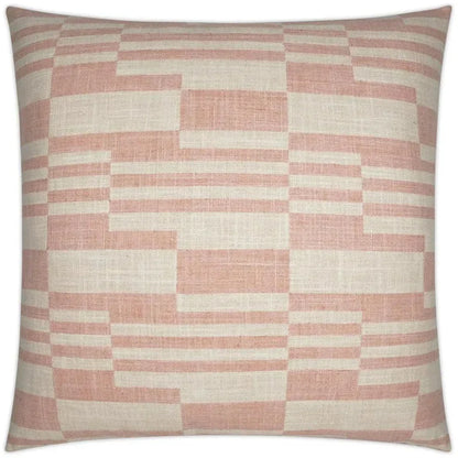 Piano Blush Pink Throw Pillow With Insert