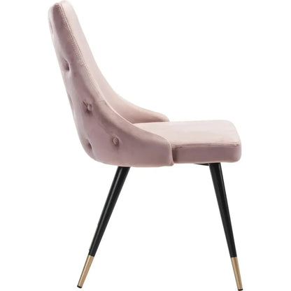 Piccolo Performance Fabric Armless Dining Chair (Set Of 2)