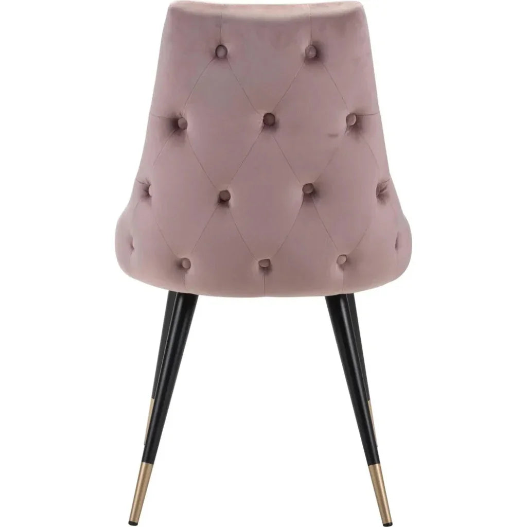 Piccolo Performance Fabric Armless Dining Chair (Set Of 2)