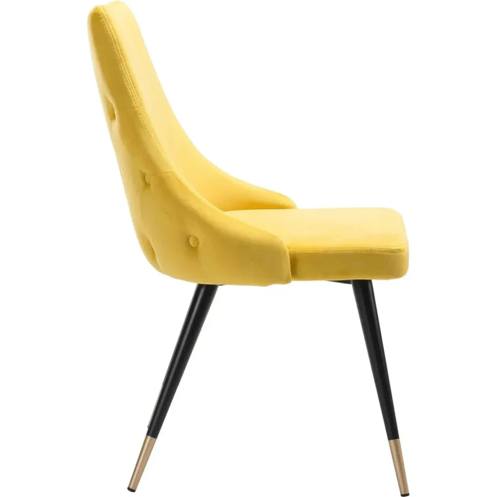 Piccolo Performance Fabric Armless Dining Chair (Set Of 2)