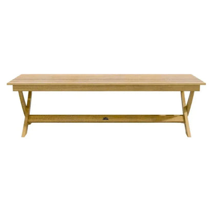 Picnic 3-Person Teak Outdoor Bench