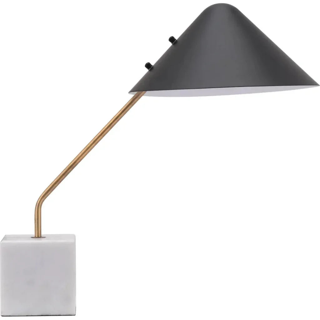 Pike Table Lamp Black & White