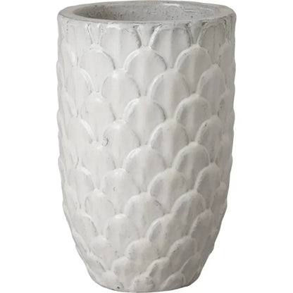 Pinecone Ceramic Planter