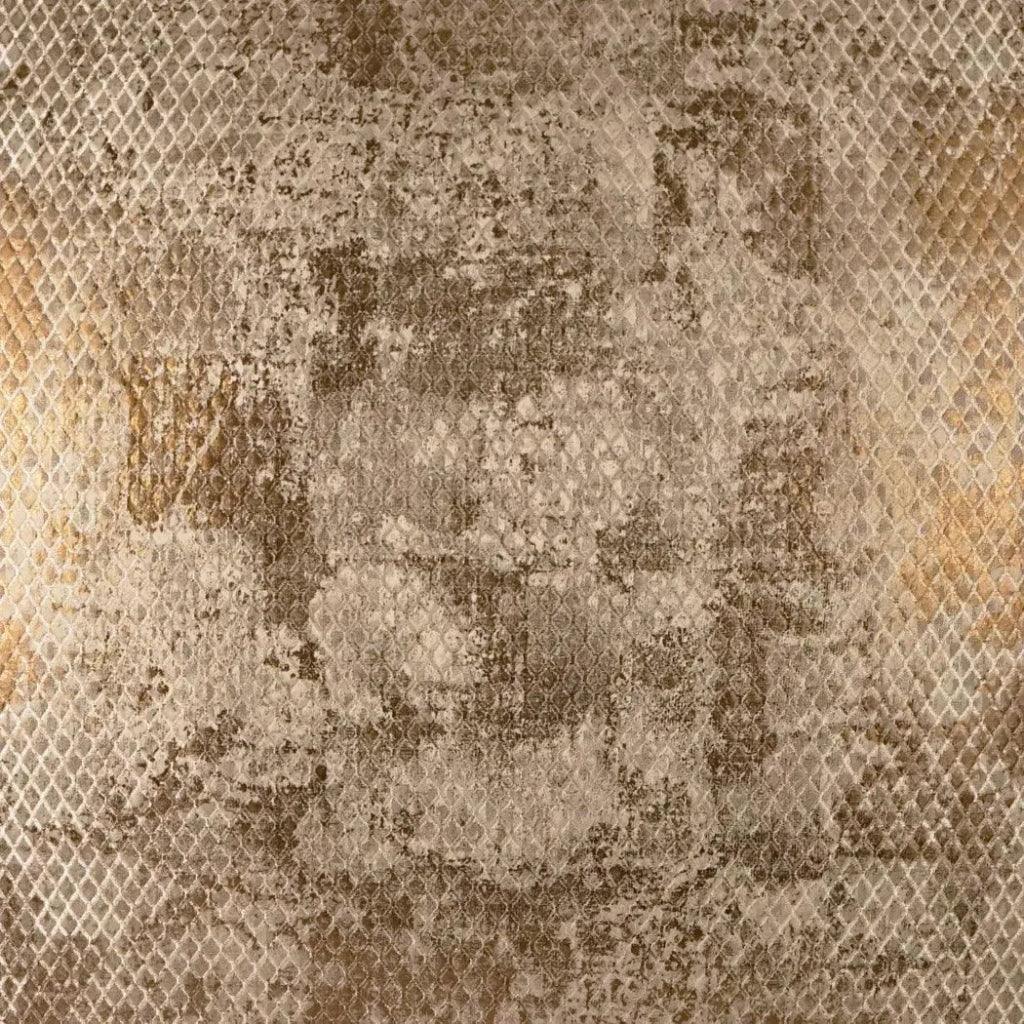 Pitone Bronze Glam Bronze Large Throw Pillow Insert