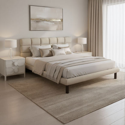 Placid Shearling Fabric Bed