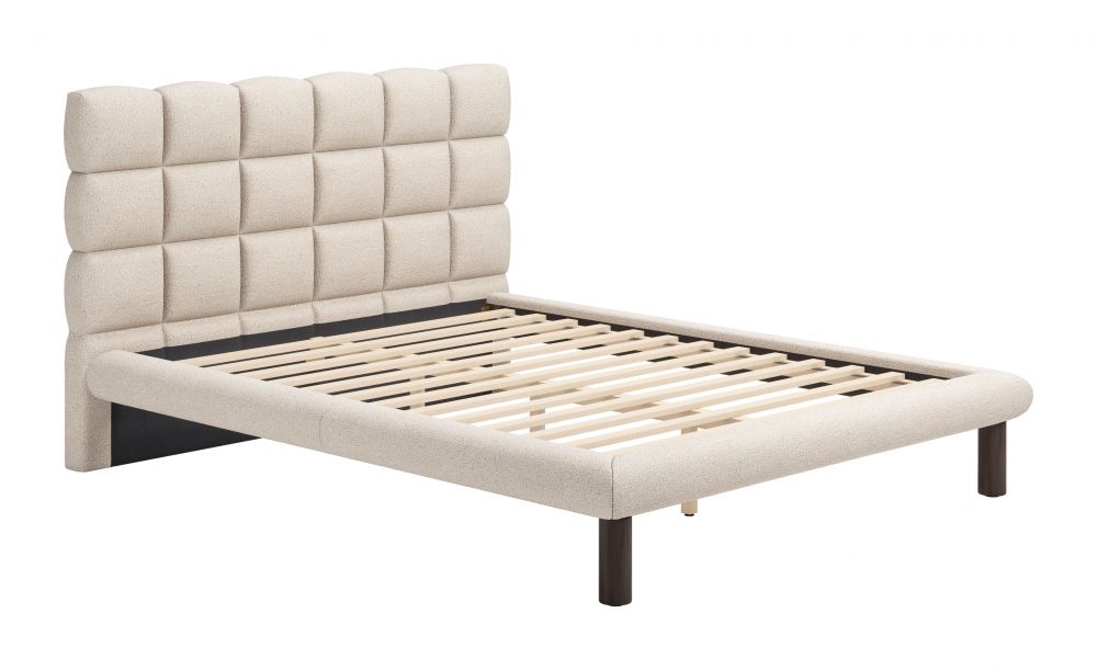 Placid Shearling Fabric Bed