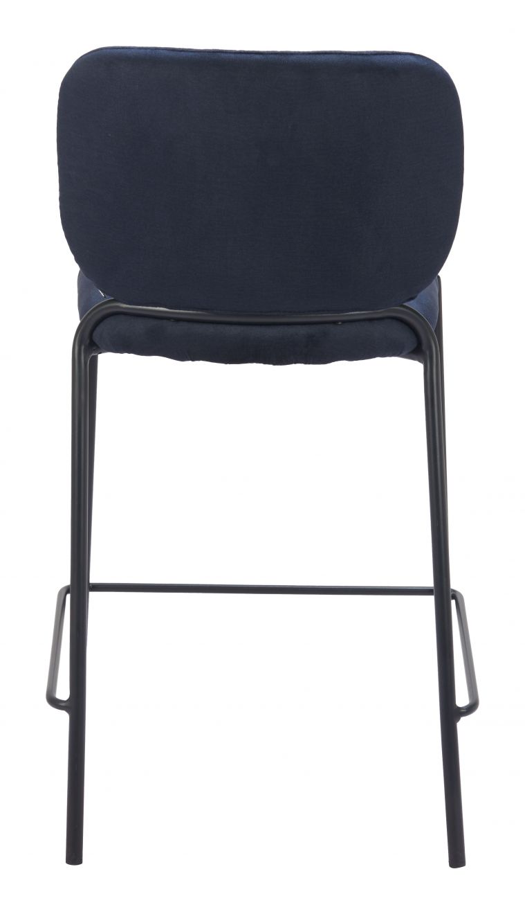 Plat Sumptuous Velvet Counter Stool 2PC