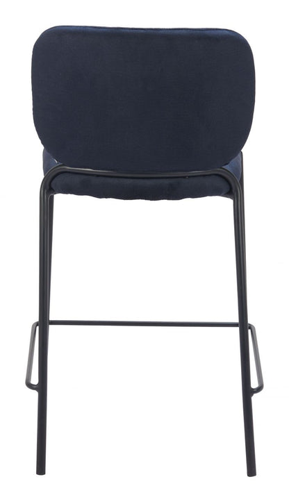 Plat Sumptuous Velvet Counter Stool 2PC