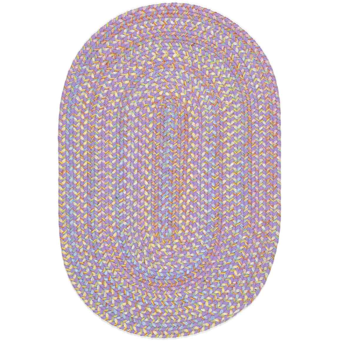 Playtime Braided Oval Reversible Area Rugs