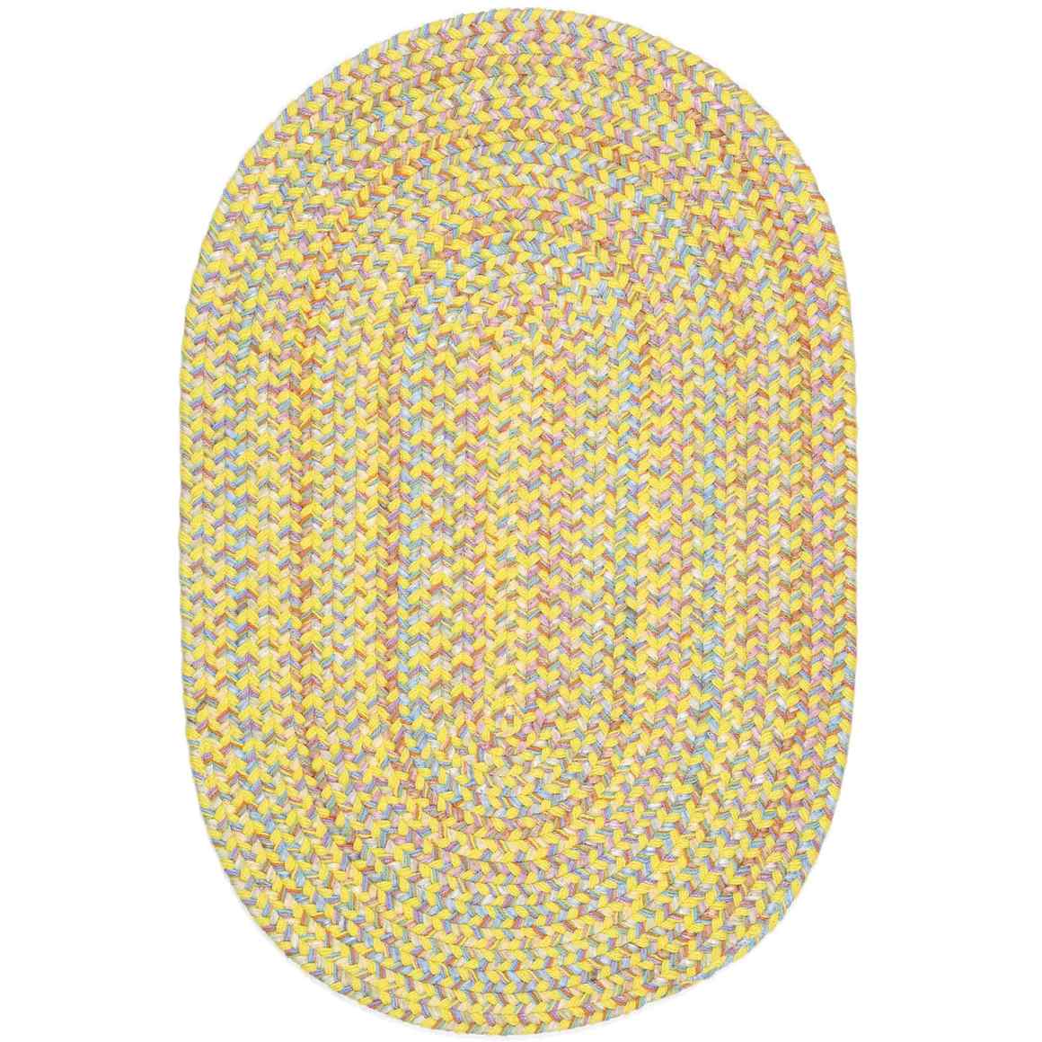 Playtime Braided Oval Reversible Area Rugs