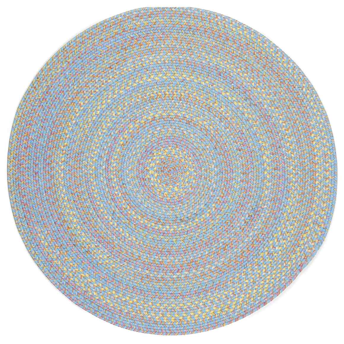 Playtime Braided Round Reversible Area Rugs