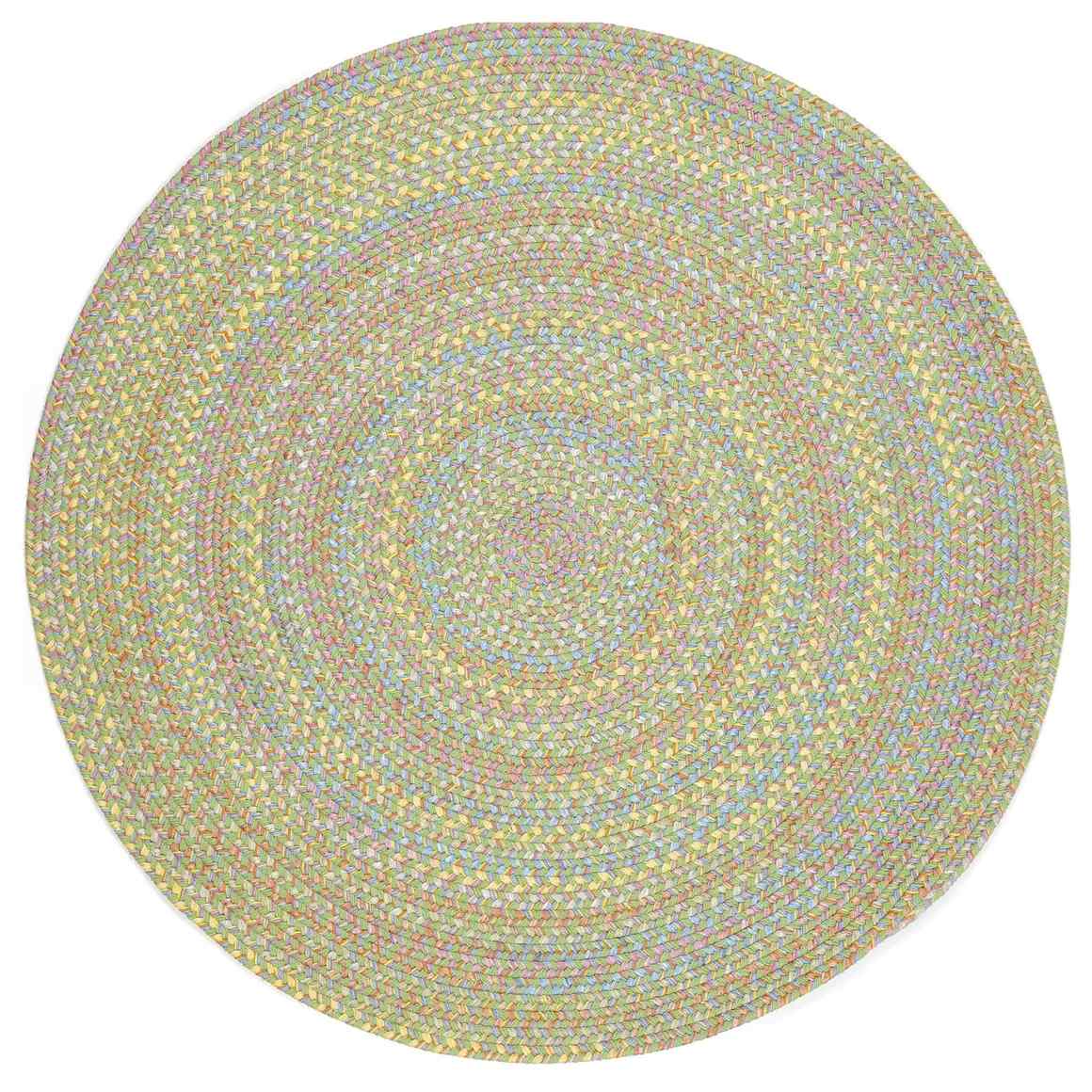 Playtime Braided Round Reversible Area Rugs