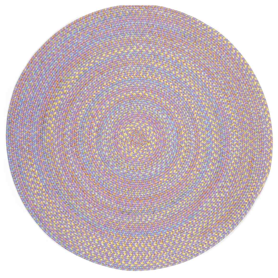 Playtime Braided Round Reversible Area Rugs