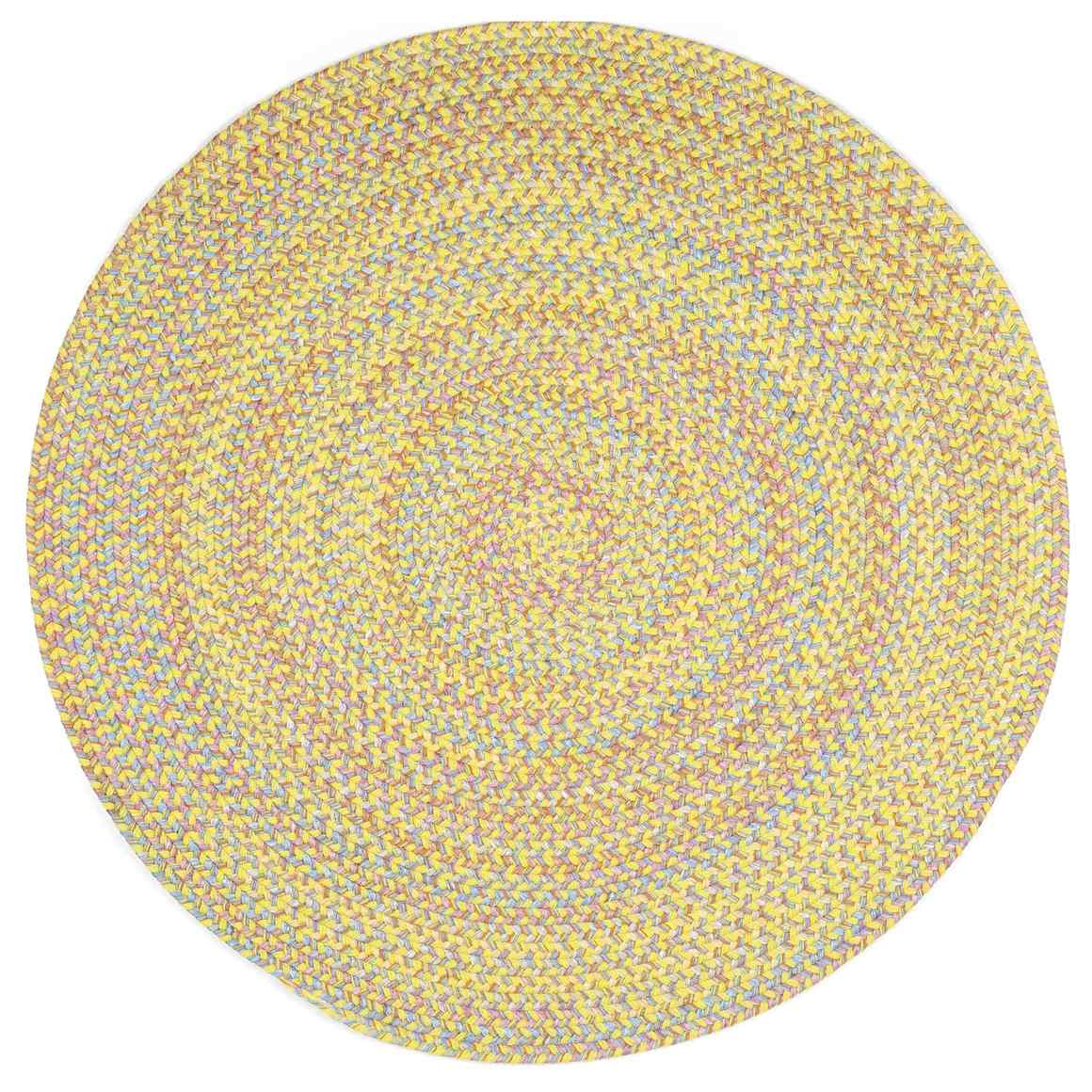 Playtime Braided Round Reversible Area Rugs