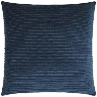 Pleatte Blue Blue Throw Pillow With Insert