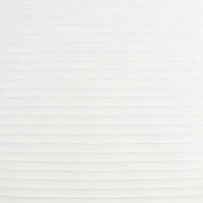 Pleatte Coconut White Throw Pillow Insert