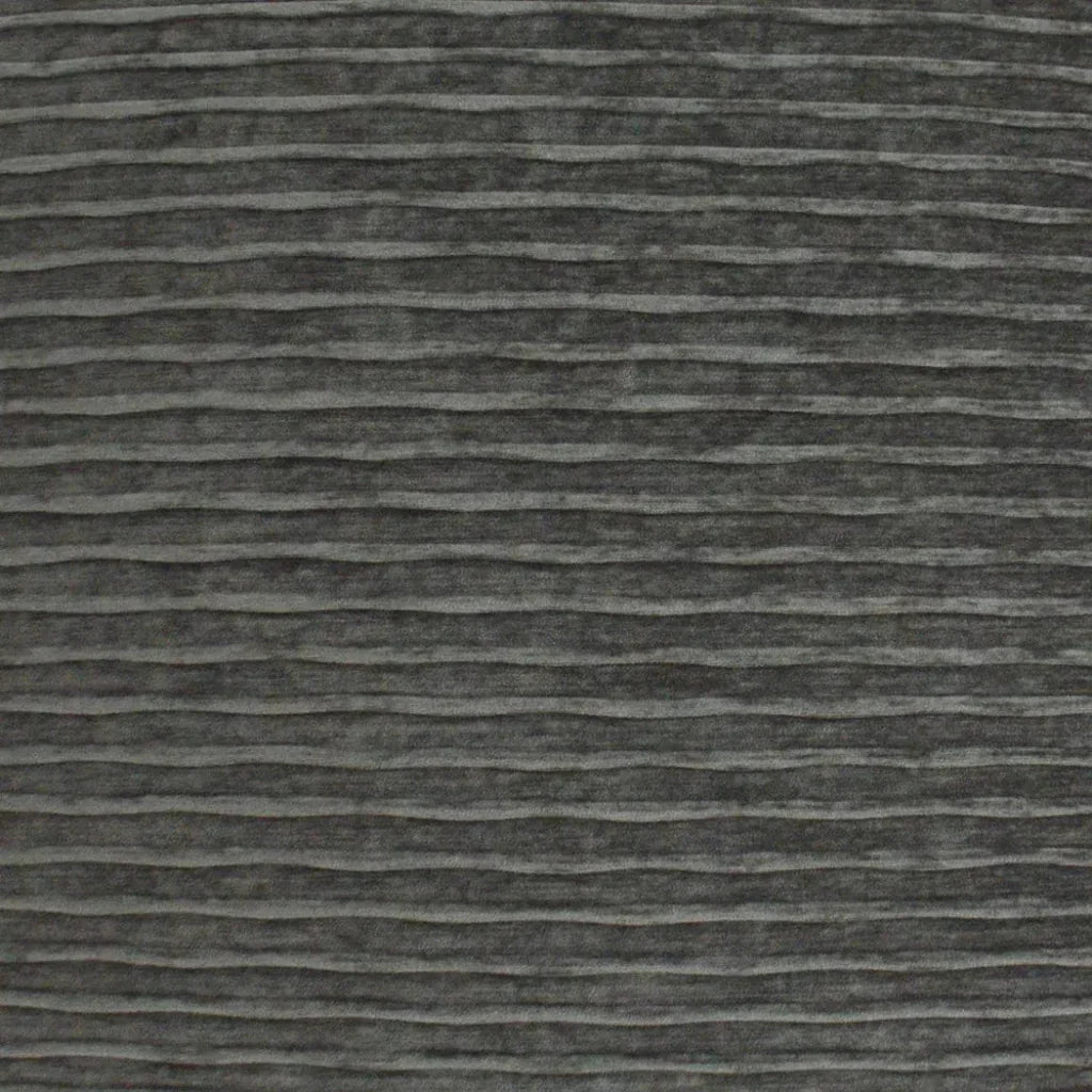 Pleatte Grey Black Throw Pillow With Insert