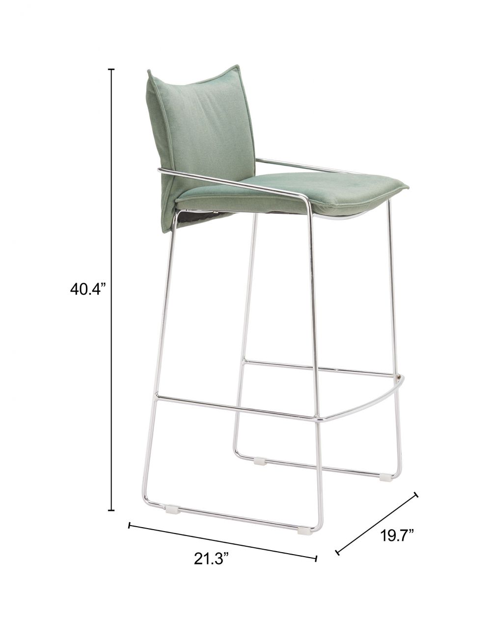 Pola Faux Leather Barstool