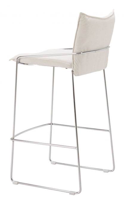 Pola Faux Leather Barstool