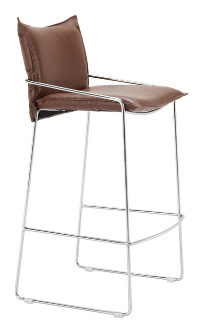 Pola Faux Leather Barstool