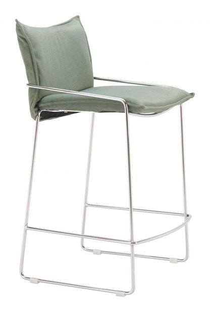 Pola Faux Leather Counter Stool