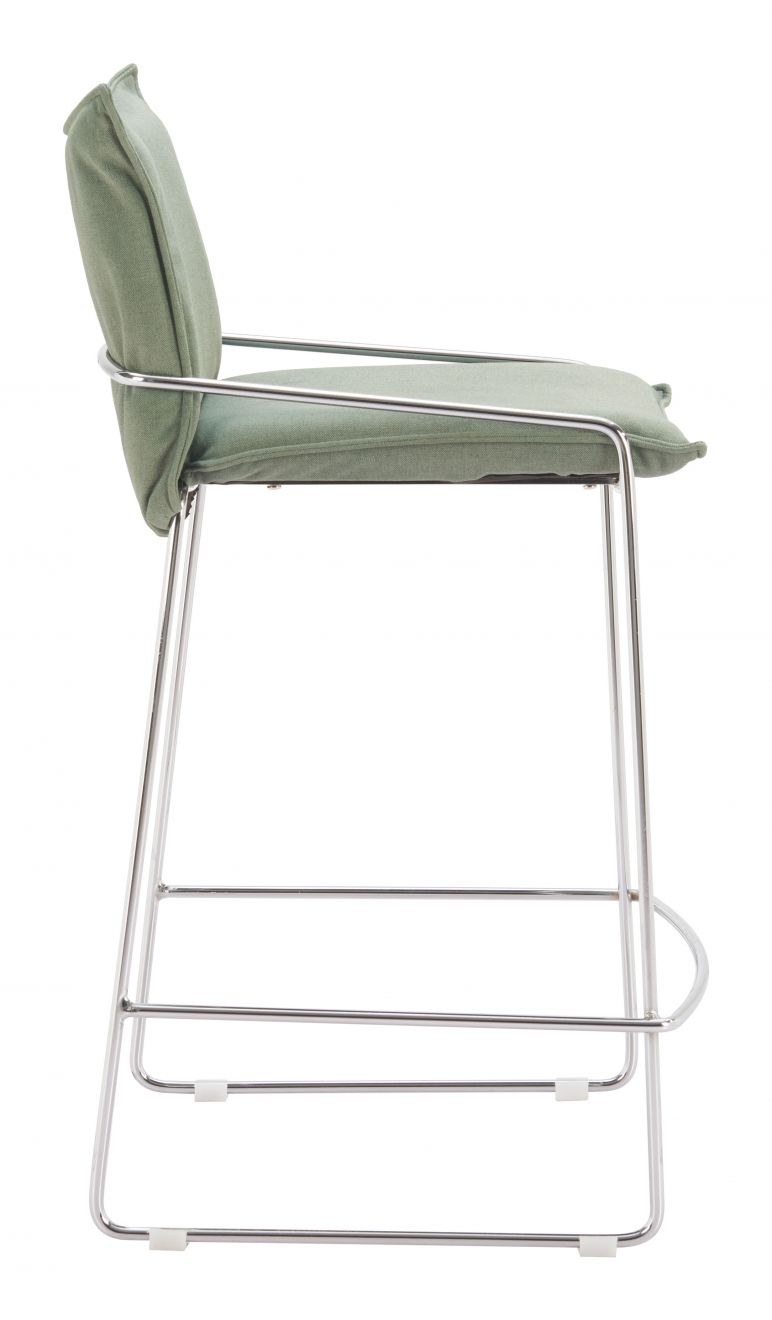Pola Faux Leather Counter Stool
