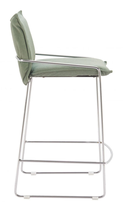 Pola Faux Leather Counter Stool