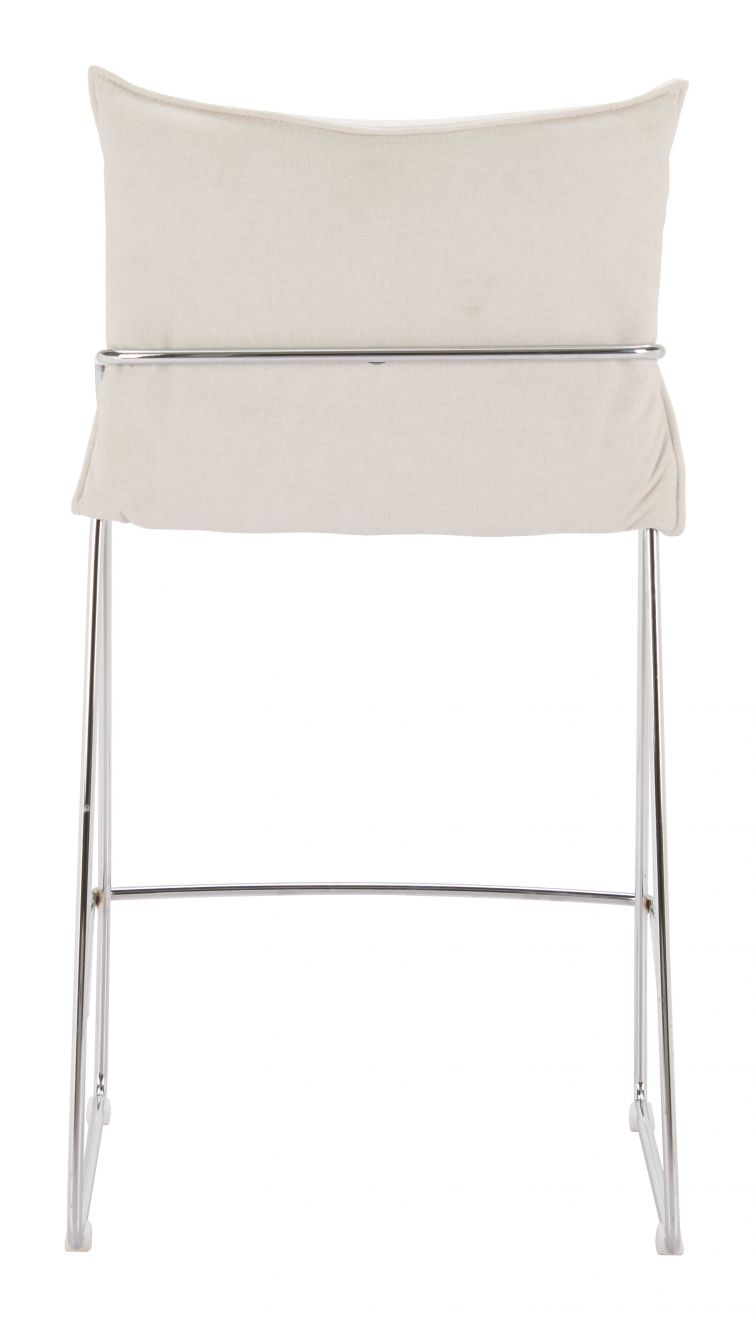 Pola Faux Leather Counter Stool