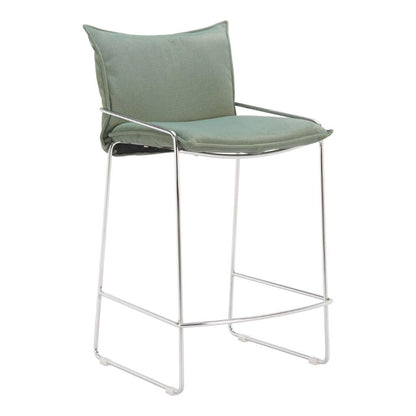 Pola Faux Leather Counter Stool