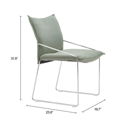 Pola Faux Leather Dining Chair 2PC