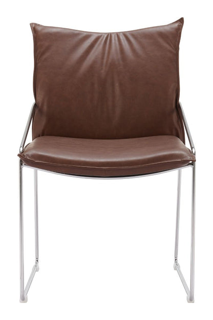 Pola Faux Leather Dining Chair 2PC