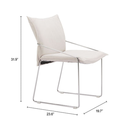 Pola Faux Leather Dining Chair 2PC