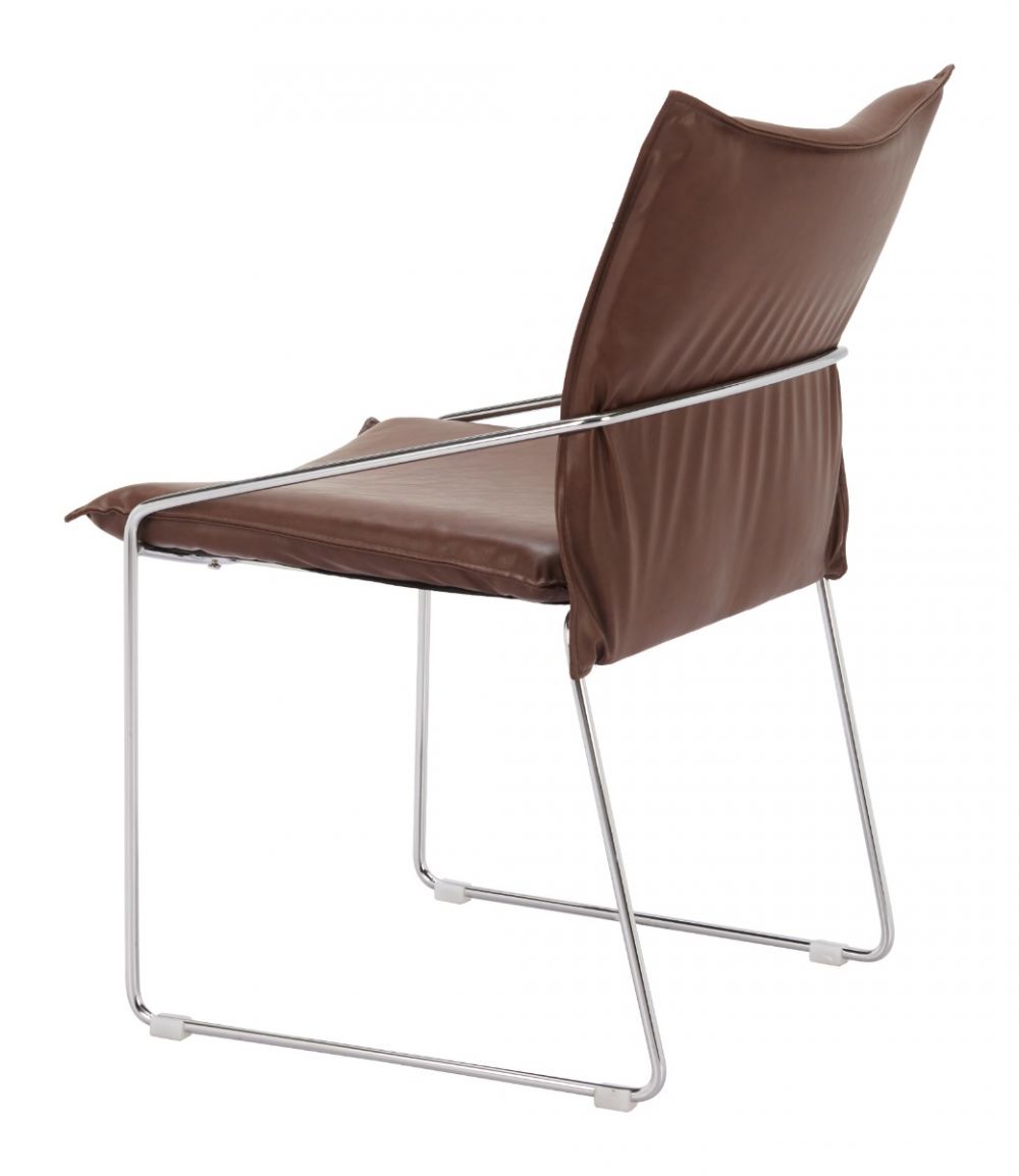 Pola Faux Leather Dining Chair 2PC