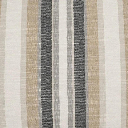 Ponce Western Chic Stripes Tan Large Throw Pillow
