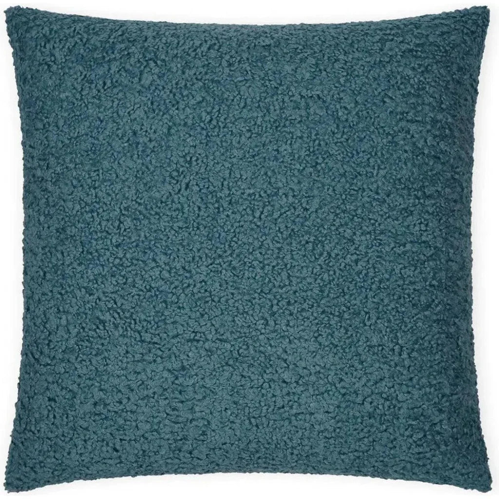 Poodle Aegean Teal  Throw Pillow With Insert