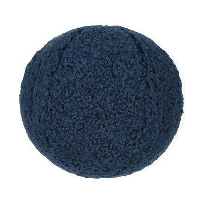 Poodle Ball 10" Navy Blue Throw Pillow Insert