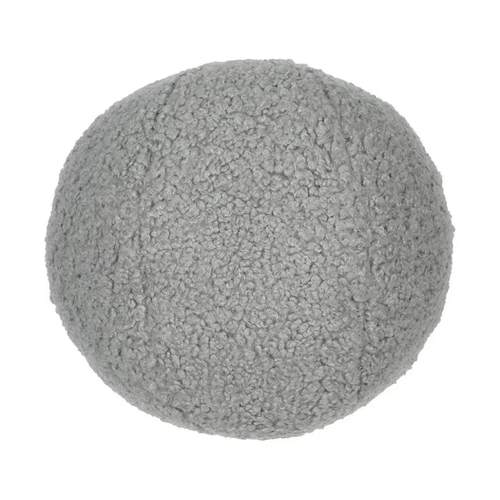 Poodle Ball Grey Grey Throw Pillow Insert