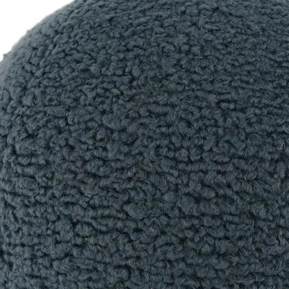 Poodle Ball Mineral Grey Throw Pillow Insert
