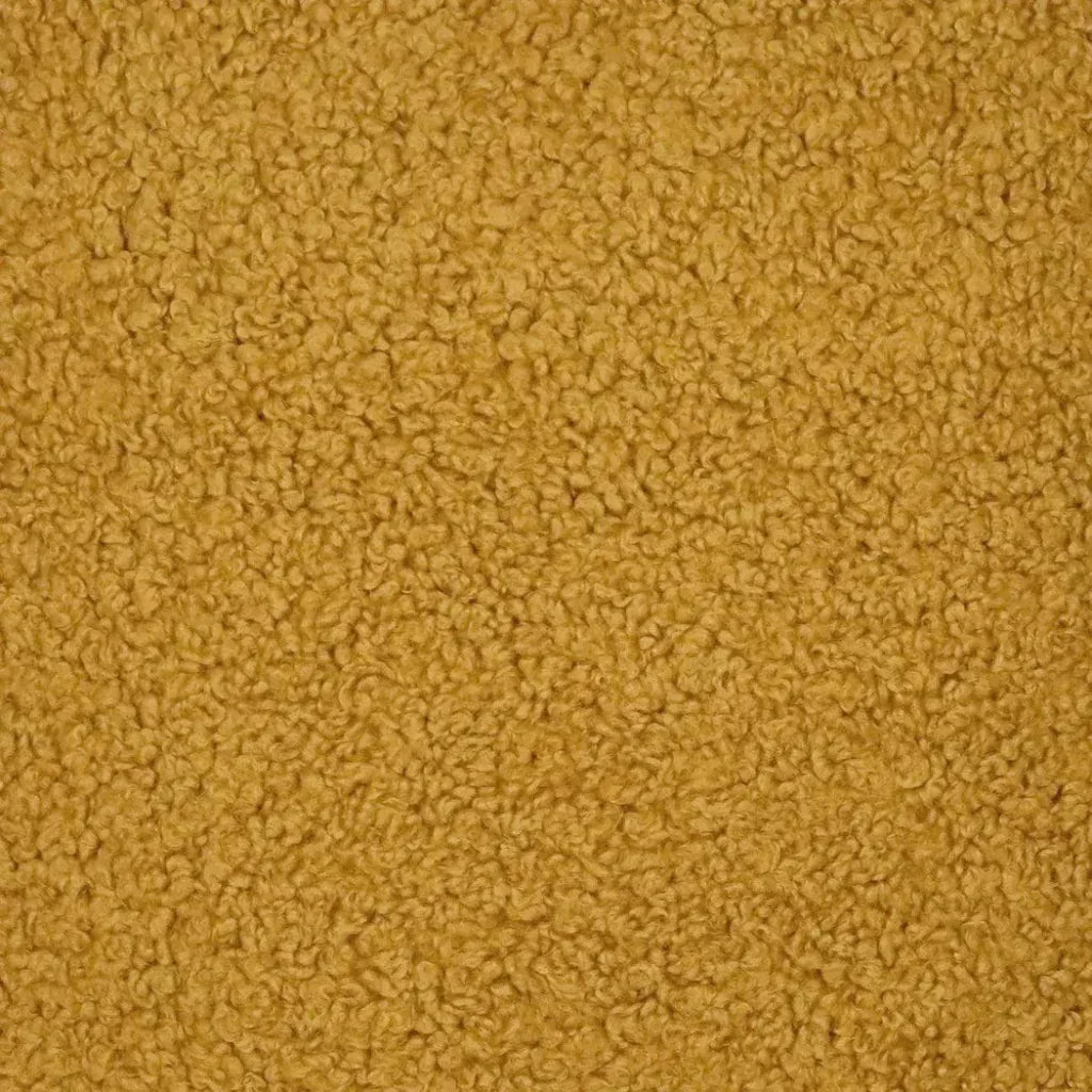 Poodle Dijon Brown Throw Pillow With Insert