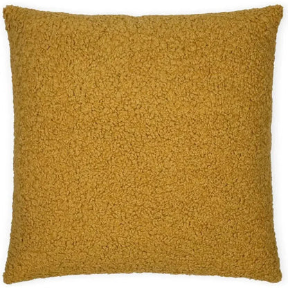 Poodle Dijon Brown Throw Pillow With Insert
