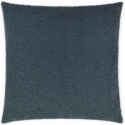 Poodle Mineral Blue Throw Pillow With Insert
