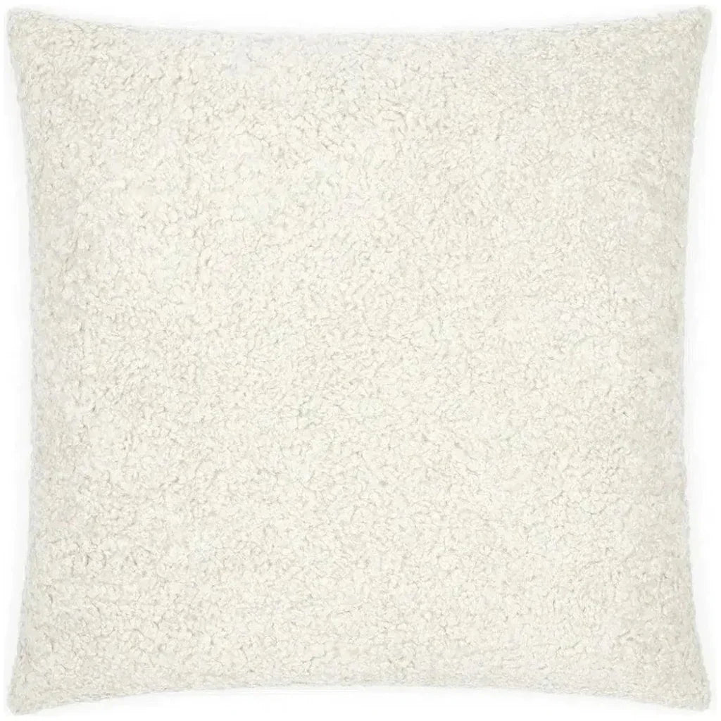 Poodle Solid Faux Fur Large Throw Pillow Insert