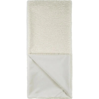 Poodle Throw - Ivory