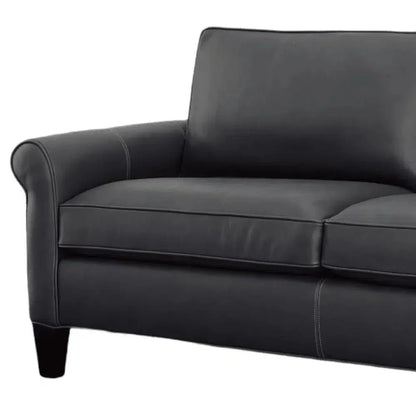 Portman Handcrafted Leather Sofa Is